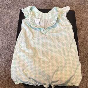 Carter's Mint Green Whale Print Bodysuit